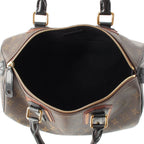 Louis Vuitton Monogram Mirage Speedy 30 Leather Boston Bag Black Brown — view 6