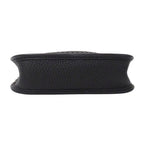 Hermes Shoulder Bag Evelyne TPM Taurillon Clemence Black Gold Small — view 3