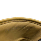 Fendi Diagonal Sandals Beach Slide FF Logo Leather Brown Jacquard 9 — view 9