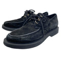 Saint Laurent Teddy Derby Shoes Moccasins Loafers Suede Leather Black