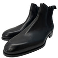 Louis Vuitton Epi Side Gore Boots Chelsea Short Black Leather 9 Quality Mode