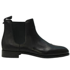Louis Vuitton Epi Side Gore Boots Chelsea Short Black Leather 9 Quality Mode — view 3