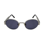 Chanel Sunglasses Vintage Blue Silver Eyewear — view 3