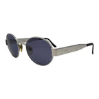Chanel Sunglasses Vintage Blue Silver Eyewear