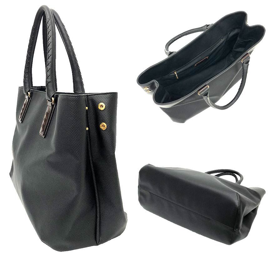 Bottega Veneta Marco Polo Tote Black — view 2