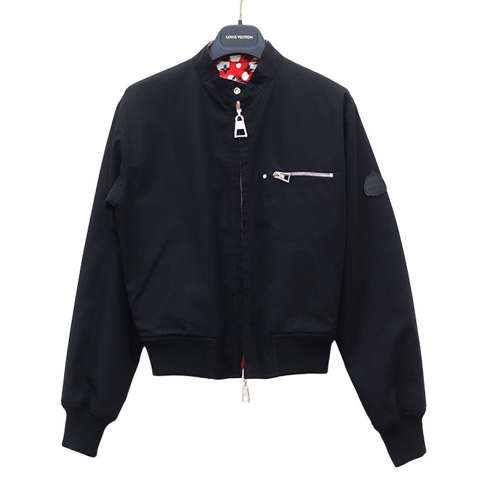 Louis Vuitton Logo LV YK Reversible Bomber Jacket Infinity Dot Yayoi Kusama