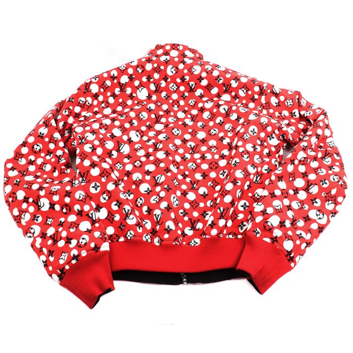 Louis Vuitton Logo LV YK Reversible Bomber Jacket Infinity Dot Yayoi Kusama — view 4