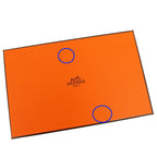 Hermes Citizen Twill Long Brown Silver Wallet Bifold — view 8