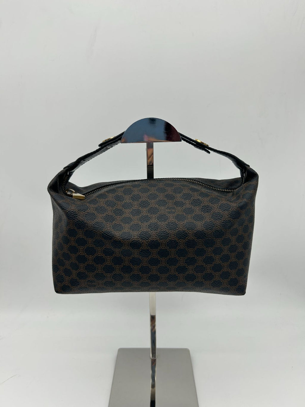 Celine Macadam Pattern Shoulder Pouch Logo