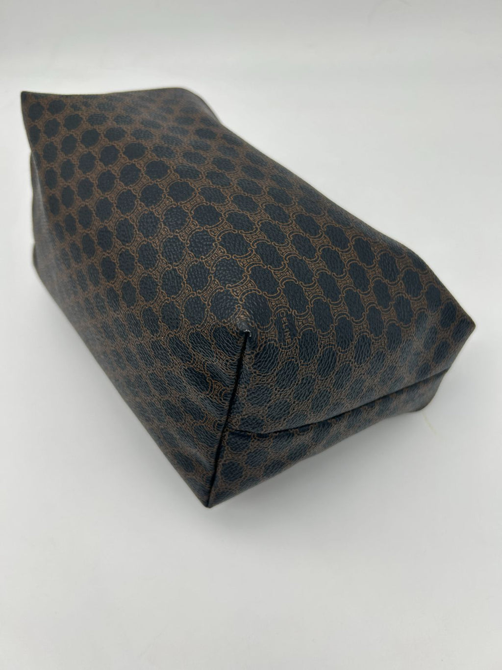 Celine Macadam Pattern Shoulder Pouch Logo — view 9