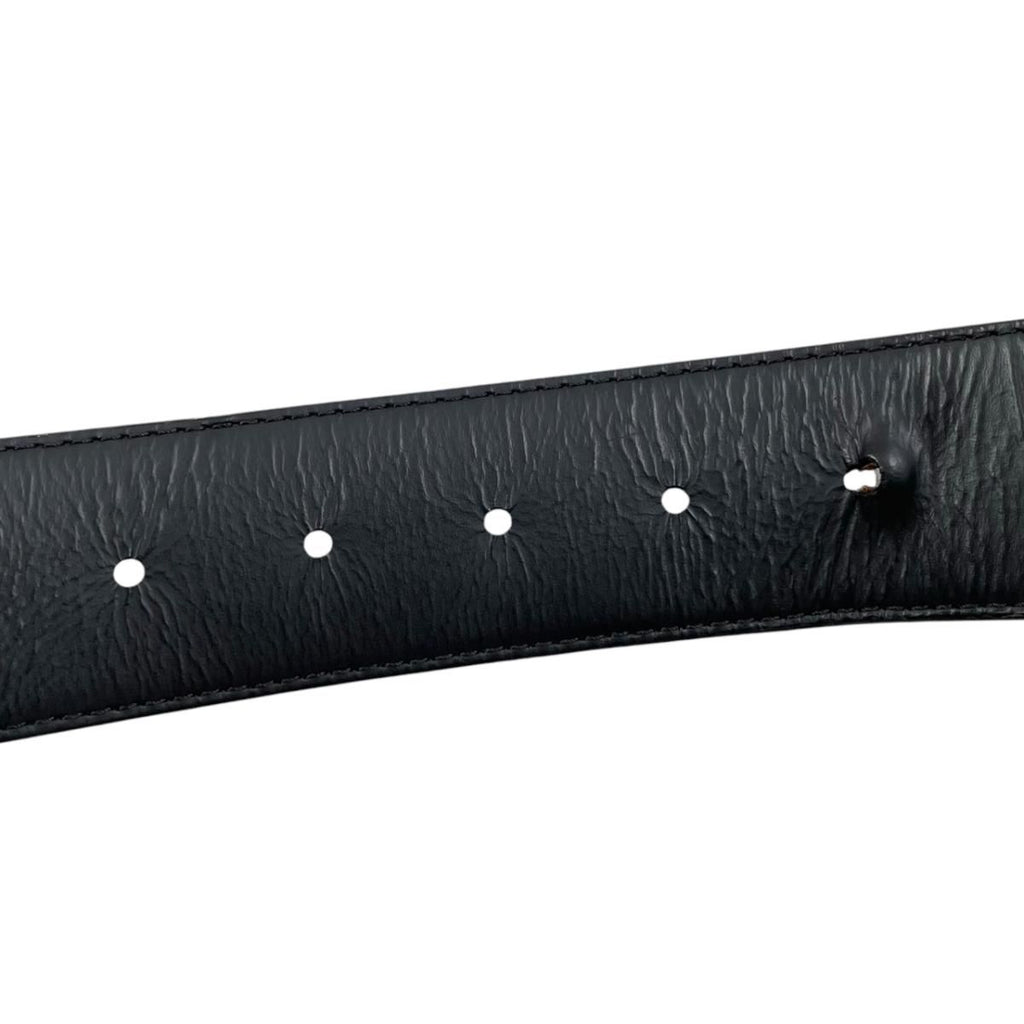 Louis Vuitton Belt LV Initial 40 mm Reversible Monogram Eclipse Black — view 7