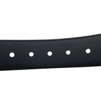 Gucci Belt Micro Guccissima Leather Logo Black Silver — view 7