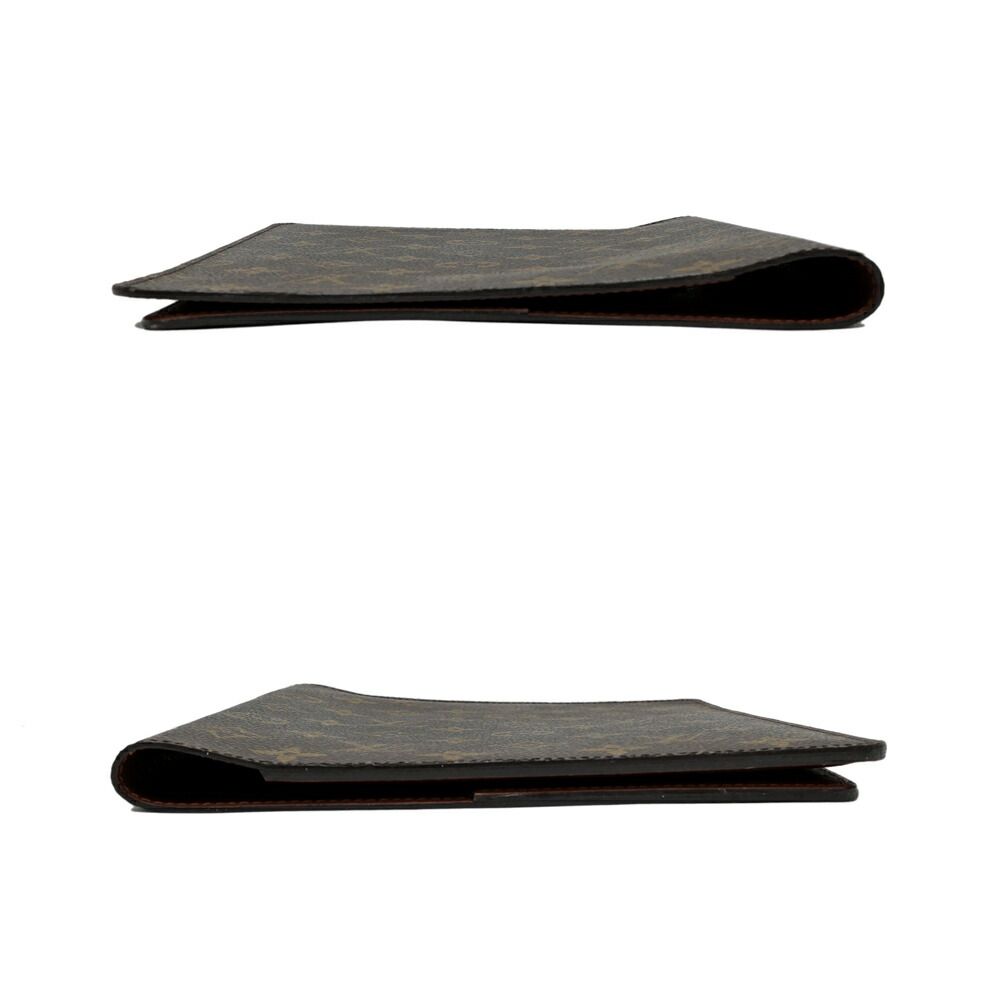 Louis Vuitton Agenda Bureau Monogram Brown Leather Notebook Cover — view 3
