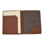 Louis Vuitton Agenda Bureau Monogram Brown Leather Notebook Cover — view 5