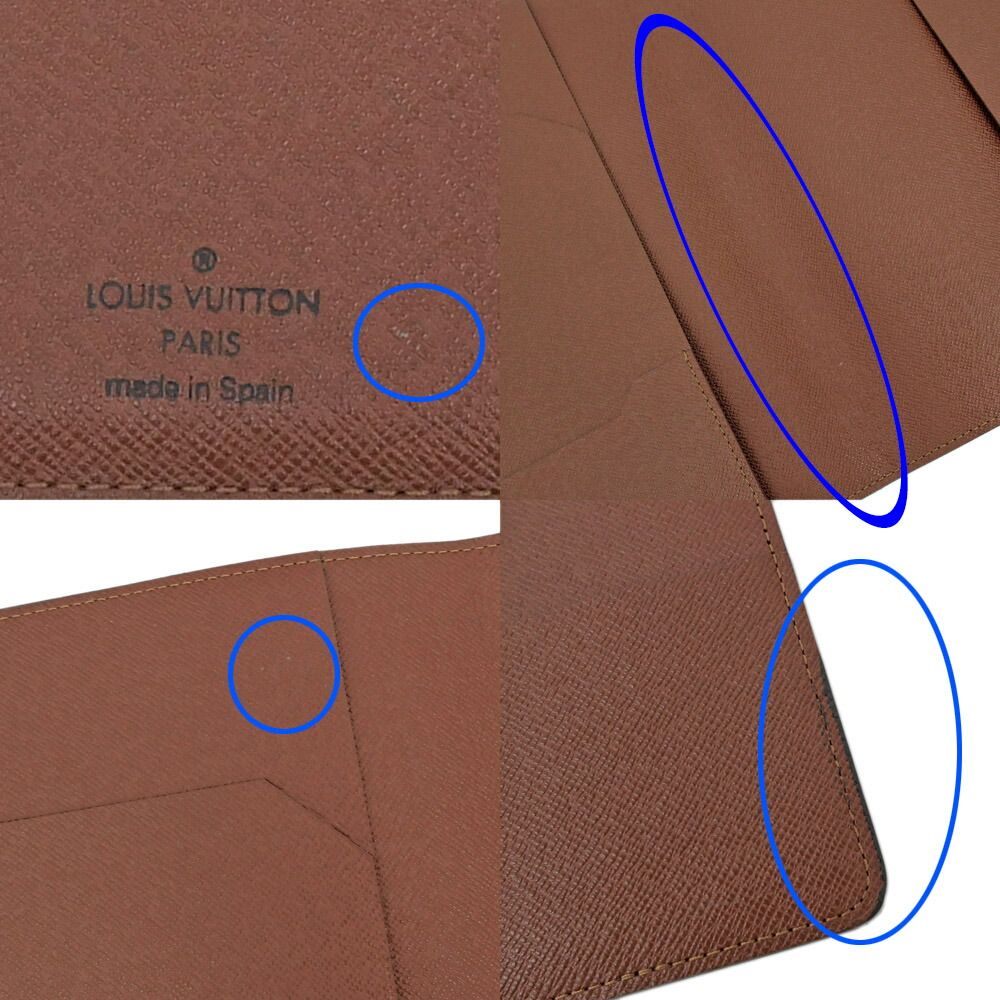 Louis Vuitton Agenda Bureau Monogram Brown Leather Notebook Cover — view 7