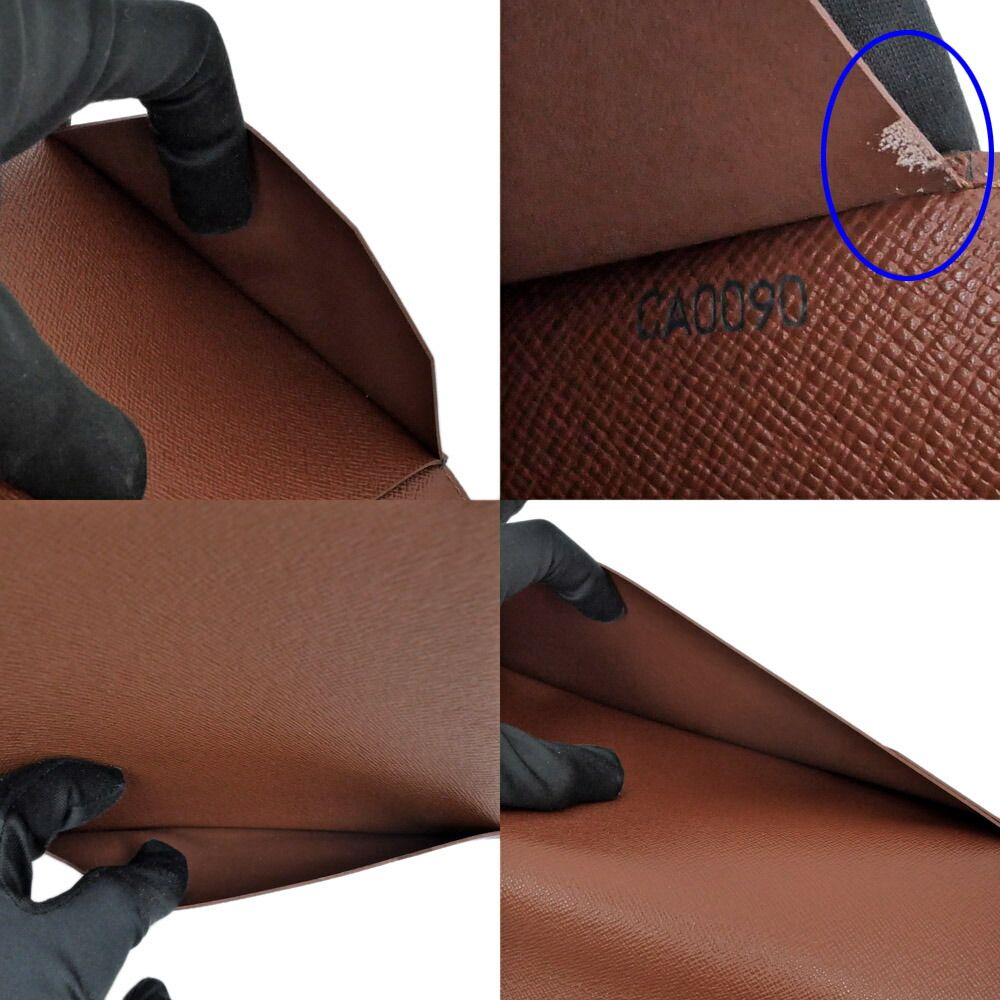 Louis Vuitton Agenda Bureau Monogram Brown Leather Notebook Cover — view 8