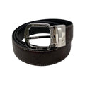 Gucci Belt Shi Marais the Logo Brown Silver