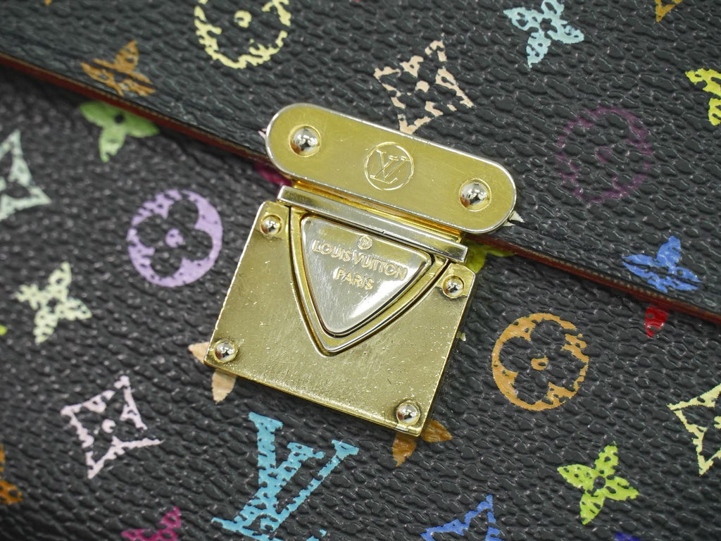 Louis Vuitton LV Portefeuille Koala Monogram Multicolor Takashi Murakami Folded — view 7