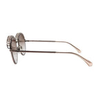 Chanel Sunglasses Faux Pearl Metal Pink Gold Eyewear — view 3