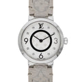 Louis Vuitton Tumble Slim Quartz Diamond Watch Manufacturer Overhauled
