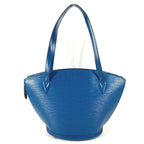 Louis Vuitton Tote Saint Jacques Shopping Epi Leather Toledo Blue — view 2