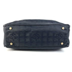 Chanel Shoulder Bag New Travel Line GM Nylon Leather Black — view 5