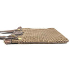 Loewe Shoulder Bag New Line Leather Canvas Brown — view 4