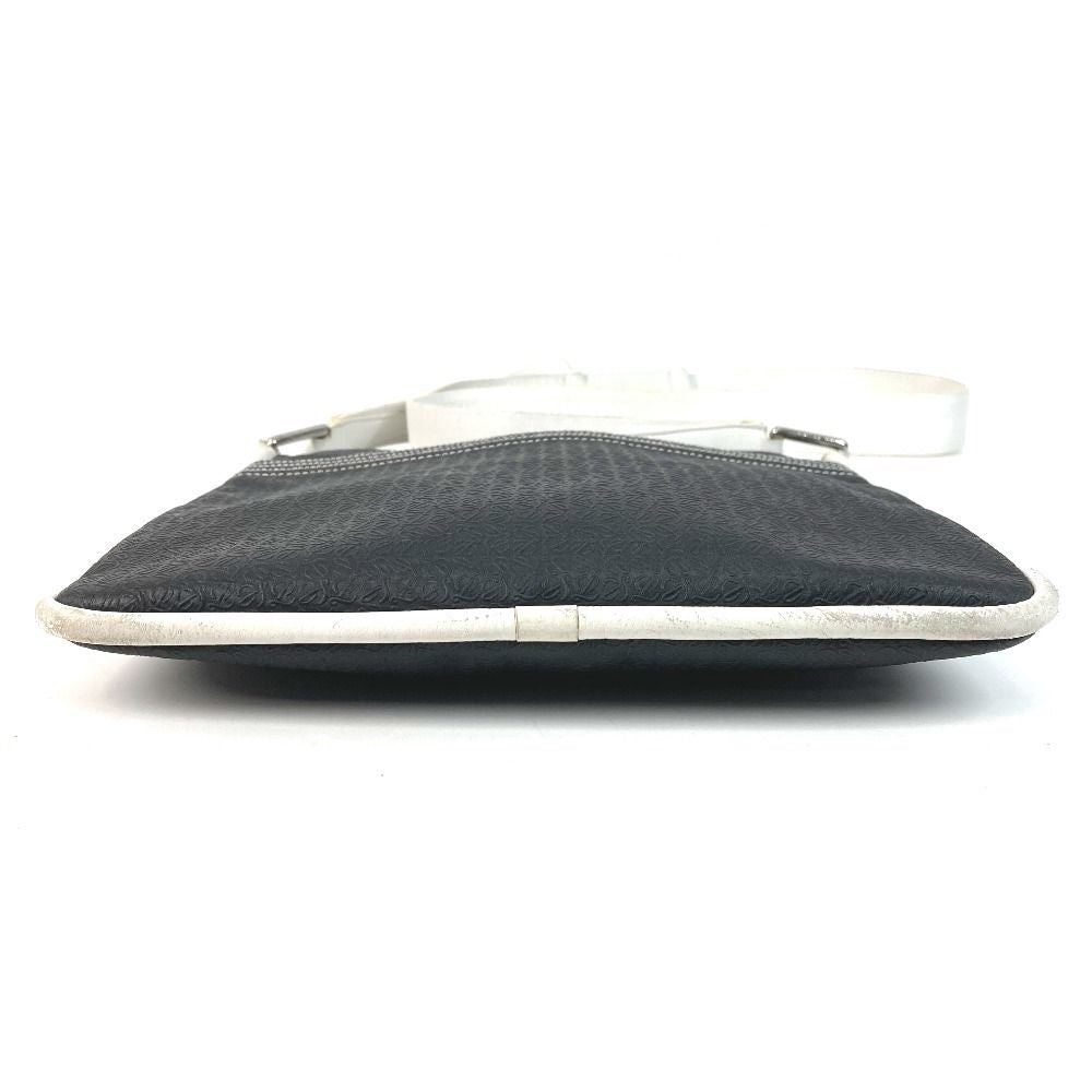 Loewe Shoulder Bag Anagram Logo Leather Black — view 5