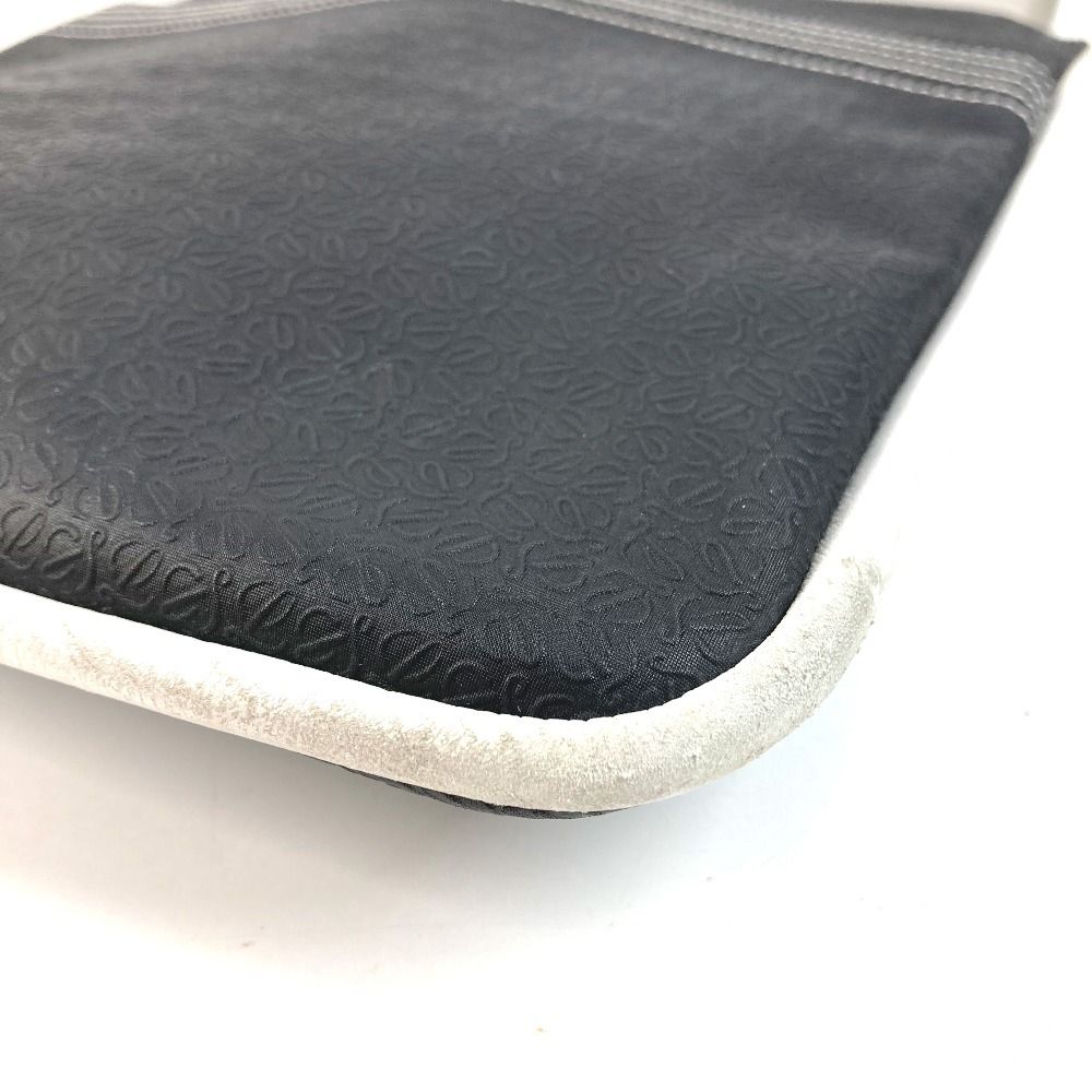 Loewe Shoulder Bag Anagram Logo Leather Black — view 6