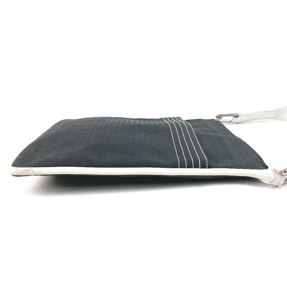 Loewe Shoulder Bag Anagram Logo Leather Black — view 4