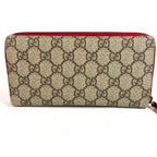 Gucci Wallet GG Logo Cherry Rhinestone Supreme Canvas — view 2