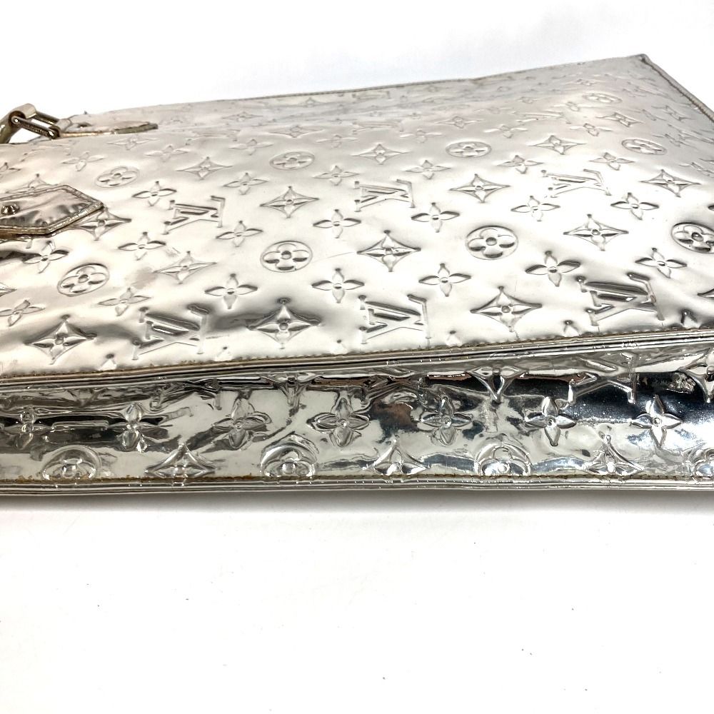 Louis Vuitton Handbag Arjan Leather Silver — view 3