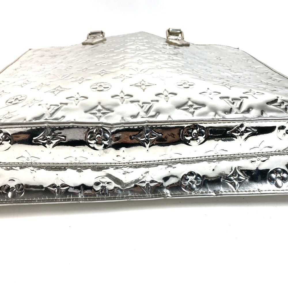 Louis Vuitton Handbag Arjan Leather Silver — view 5