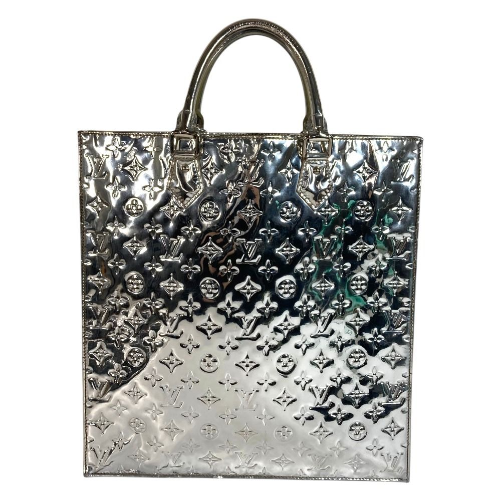 Louis Vuitton Handbag Arjan Leather Silver
