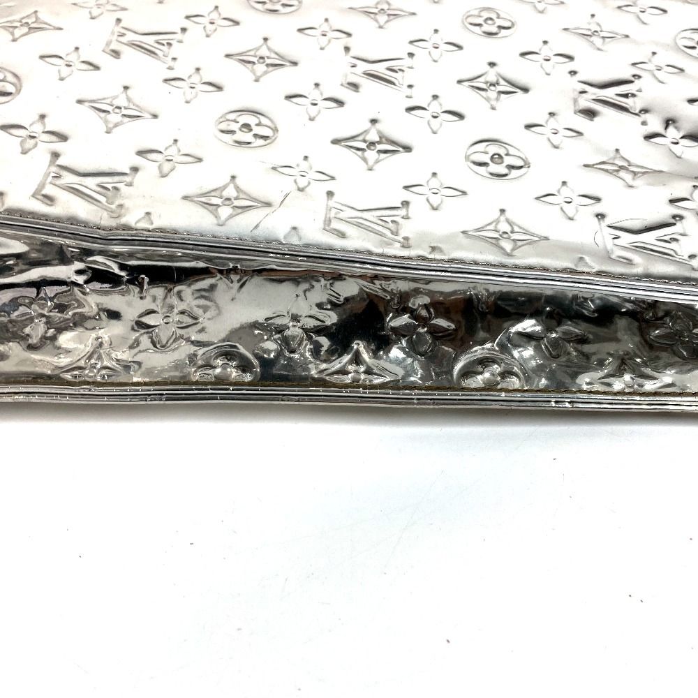Louis Vuitton Handbag Arjan Leather Silver — view 4