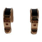 Hermes Earrings Joquette PM Golden Rose Black — view 6