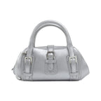 Loewe Senda Bag Handbag Silver