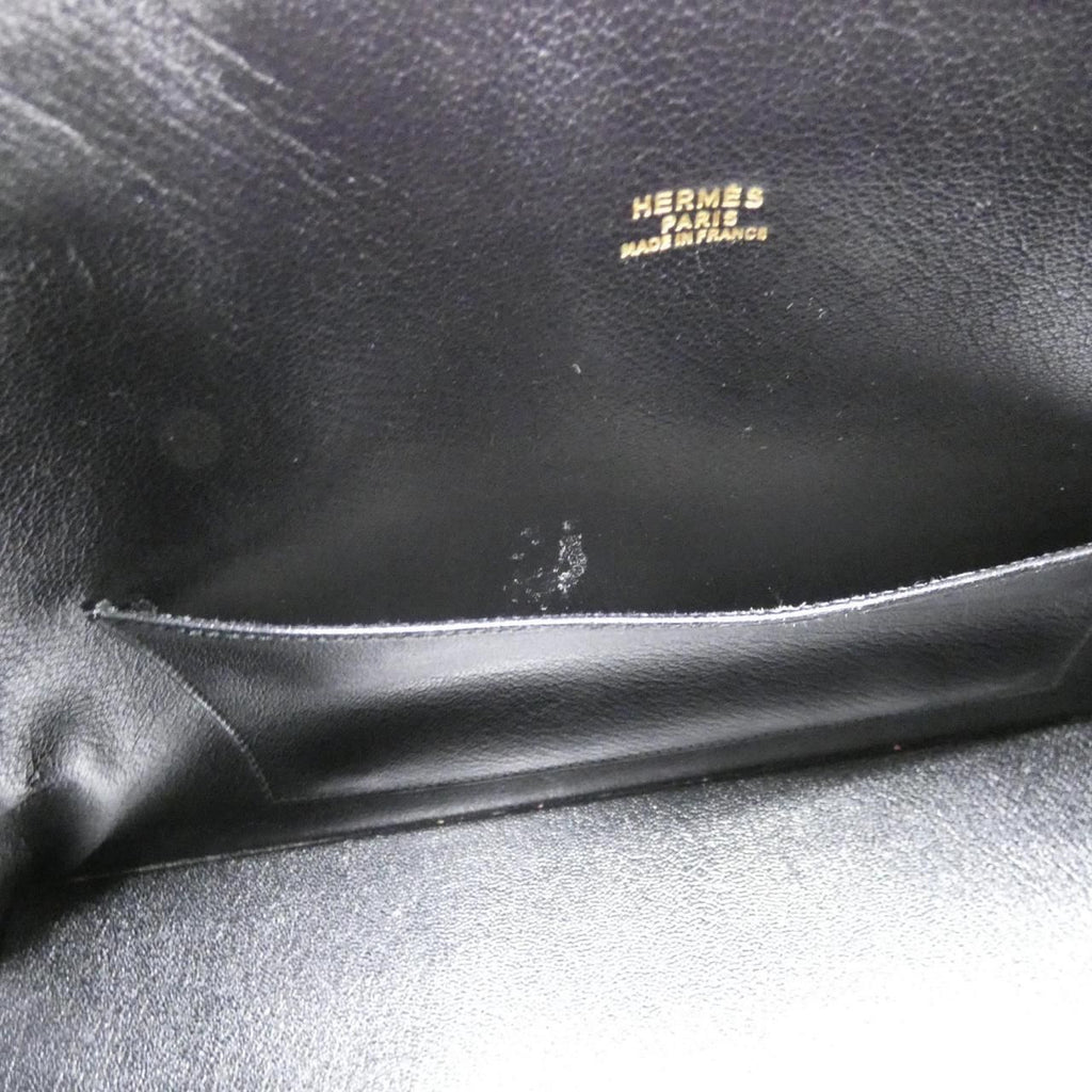Hermes Macpherson Bag Handbag Black — view 8