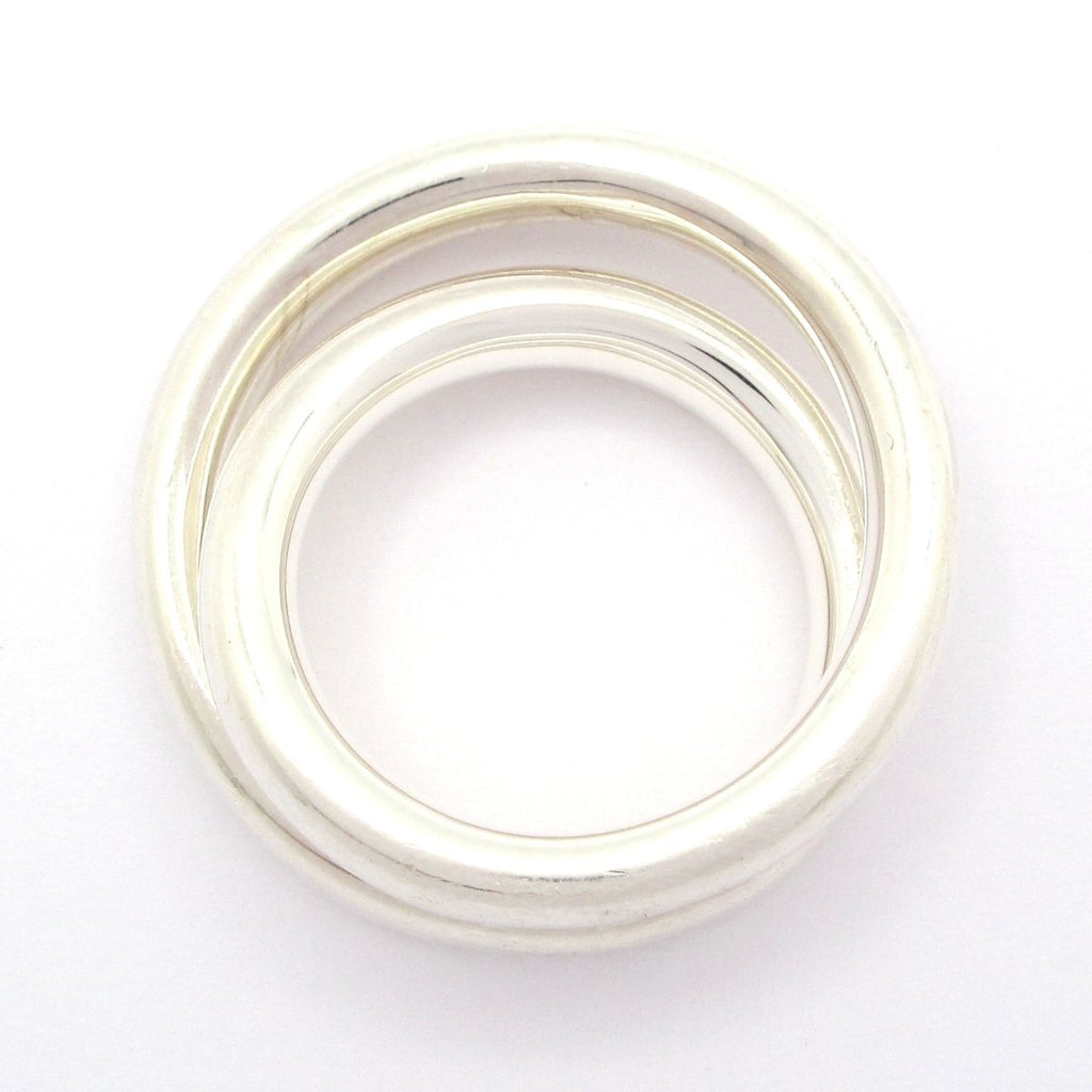 Hermes Ring 55 Vertiges Silver — view 4