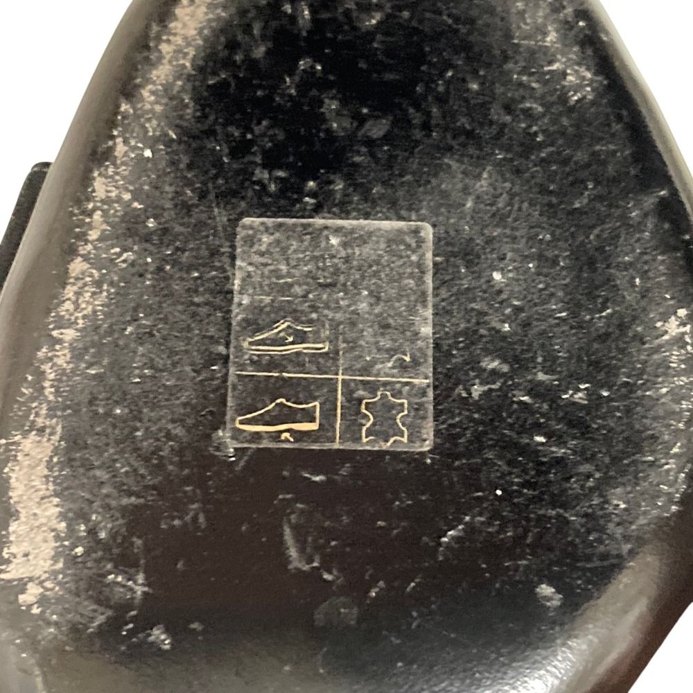 Prada Crystal Heels Ankle Strap Sandals 37 Black — view 7