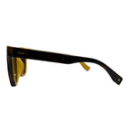 Fendi Sunglasses Acetate Frame S 53 Brown Yellow Eyewear — view 2