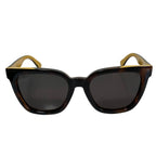 Fendi Sunglasses Acetate Frame S 53 Brown Yellow Eyewear