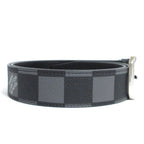 Louis Vuitton Ceinture Architect Damier Graphite Archives Belt 90 36 Black Gray — view 4