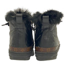 Louis Vuitton Stella Line Shearling Sneakers 34.5 Black — view 2