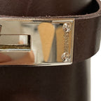 Hermes Kelly Jumping Boots Long 36.5 Brown — view 8