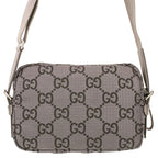 Gucci Econylon GG Polyester Shoulder Bag Gray — view 4