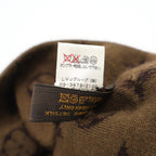 Louis Vuitton Monogram Cashmere Blend Knit Hat Brown — view 8