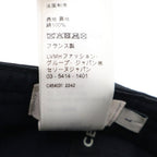 Celine Initial Cap Front Logo Baseball Cap Hat Navy — view 8
