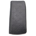 Louis Vuitton Monogram Shadow Vertical Round Zip Wallet