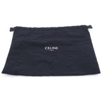 Celine Triomphe Vertical Cover Mini 2-Way Shoulder Bag Mini Tote Brown Leather — view 6